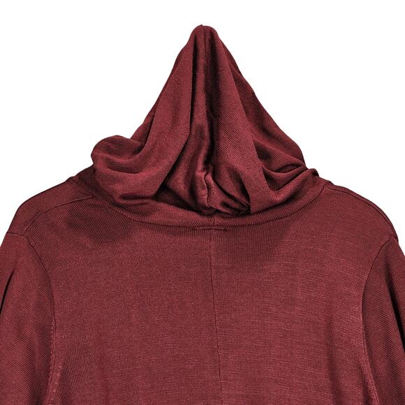 Disney Cardigan sz 5 Tangled Mother Gothel Embroidered Hooded Draped Front Cape - Picture 11 of 13